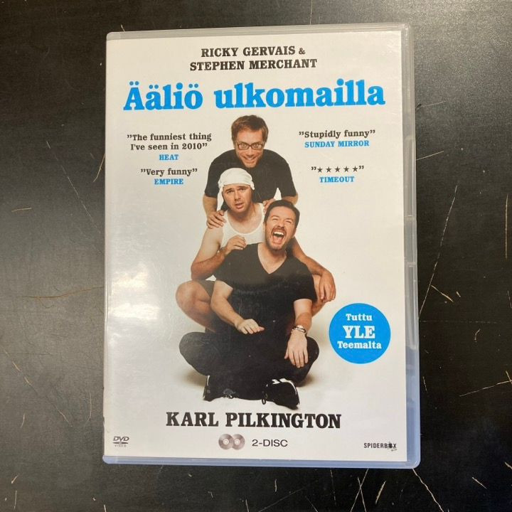 Ääliö ulkomailla - Kausi 1 2DVD (VG-VG+/M-) -tv-sarja-